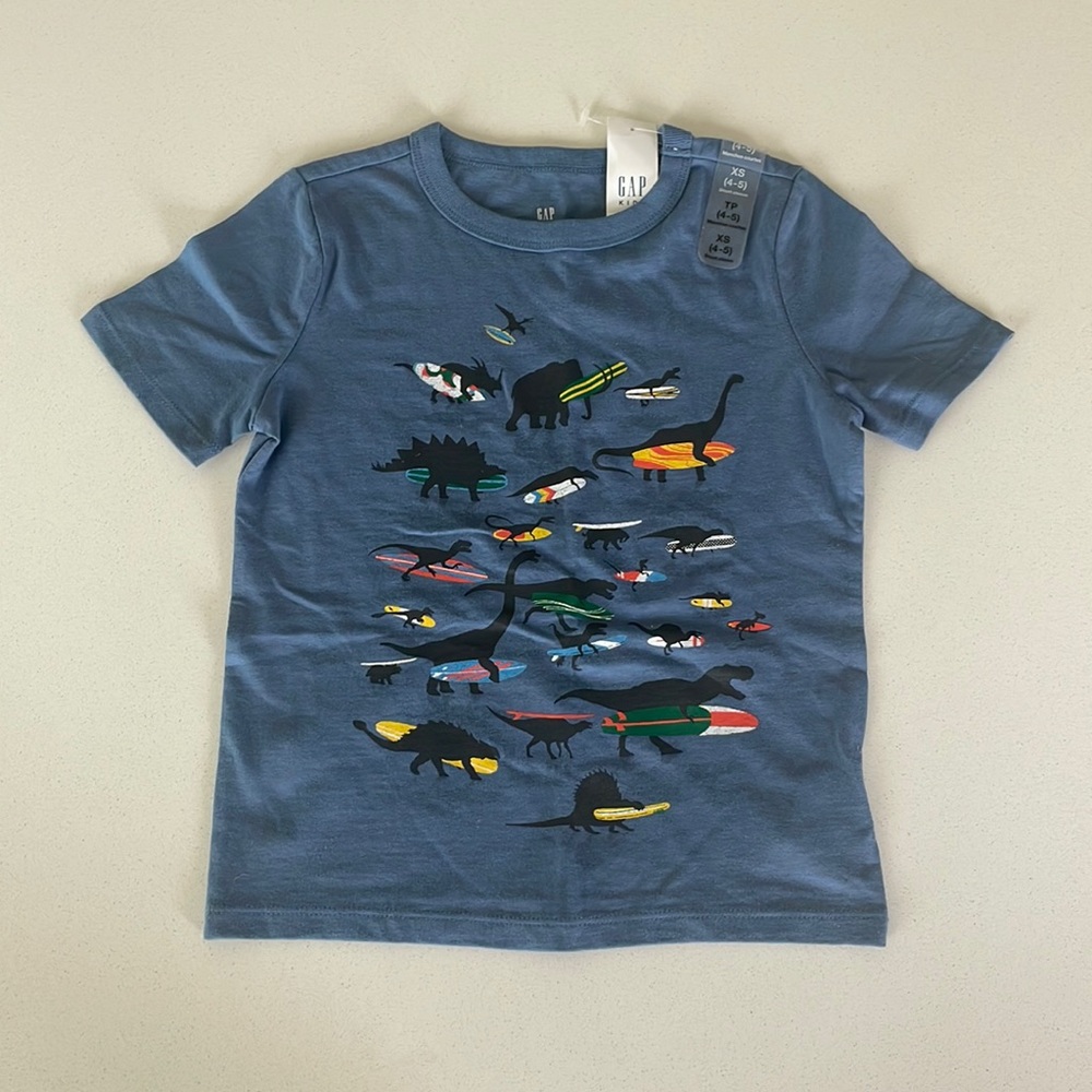 GAP Kids Dinosaur Surf Tee
